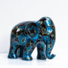 sustainable papier mache art deco sculpture- The Welcoming Night Elephant art
