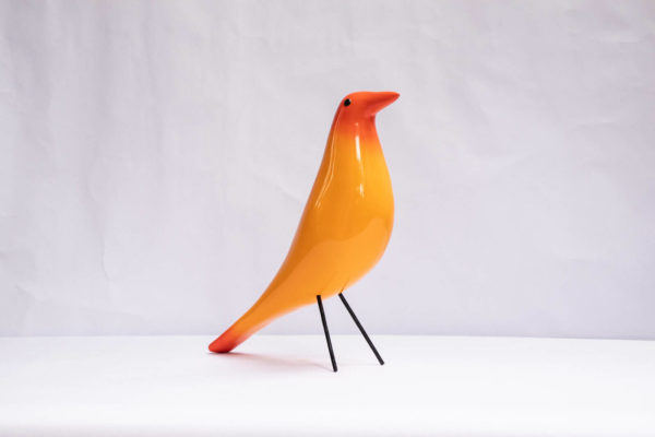 Lacquered Bird for Home interior, The Father Cardinal