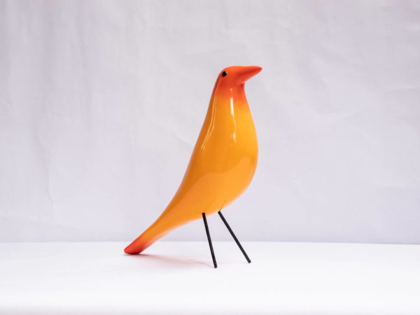 Lacquered Bird for Home interior, The Father Cardinal